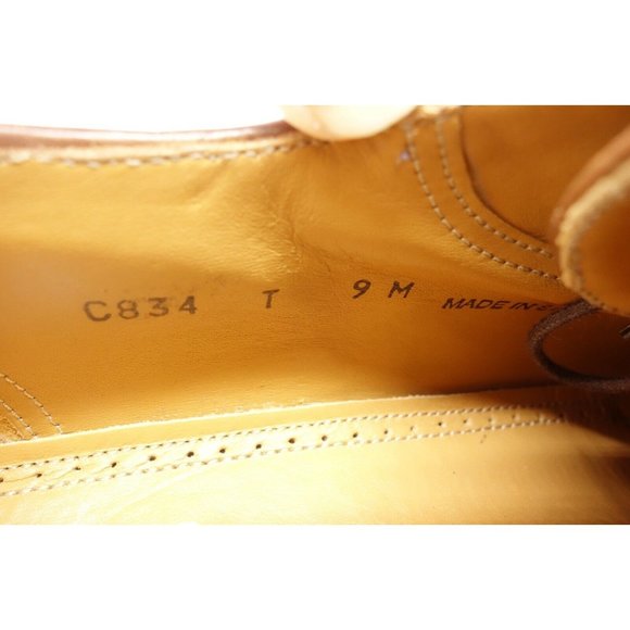 Church\'s Spain Brown Genuine Exotic Crocodile Cap Toe Oxfords Mens 8 UK / US 9 M main image 7